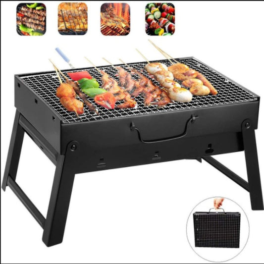 Portable Barbecue Machine BBQ - Black